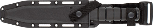 KA-BAR 8" Fighter Fixed Blade Knife Straight Edge with Hard Plastic Sheath