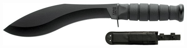 KA-BAR 8" Combat Kukri Fixed Blade with Heavy-Duty Polyester Sheath