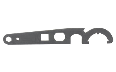 KAK Industry AR-15 Castle Nut Multi Tool, 4140 Steel, Black Phosphate Finish