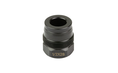 KAK Industry 410-2103-001 Plan B Universal Muzzle Device 1/2x28 17-4 Stainless Nitride Black Suppressor Compatible