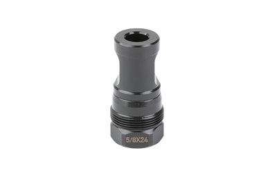KAK Plan B Big Hole Muzzle Brake 5/8-24 Thread, .375 Bore Diameter, Nitride Black 411-2103-003