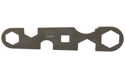 KAK Plan B Multi-Tool Wrench for Muzzle Devices and Hub Mounts, Black 419-1902-001