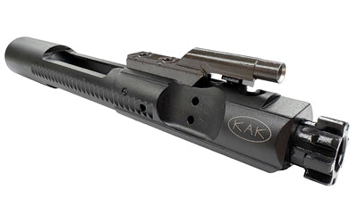KAK Industry AR-15 BCG, 8620 Steel Carrier, C158 Bolt, Chrome Lined Phosphate, Black