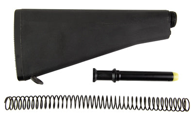 KAK Industry AR15-KT-114 A2 Buttstock Kit for AR-15 with Buffer Spring and Extension Tube Black