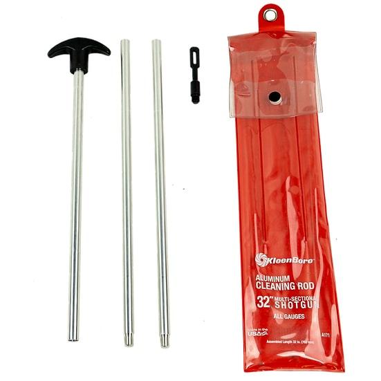 Kleenbore 3-Piece All Gauge Aluminum Shotgun Cleaning Rod Set 32"