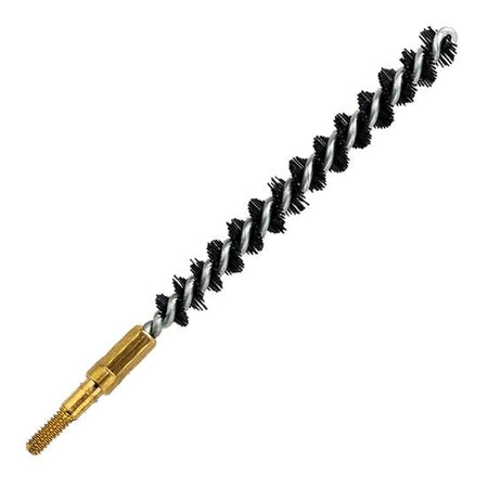 KleenBore .17 Caliber Nylon Rifle Bore Brush, Heavy Duty Black Bristles