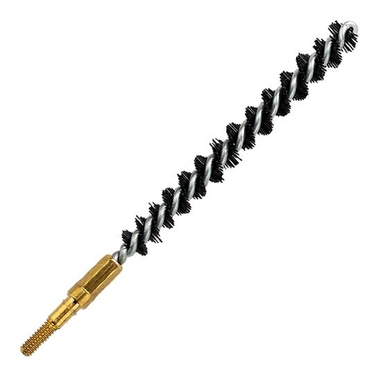 KleenBore .17 Caliber Nylon Rifle Bore Brush, Heavy Duty Black Bristles