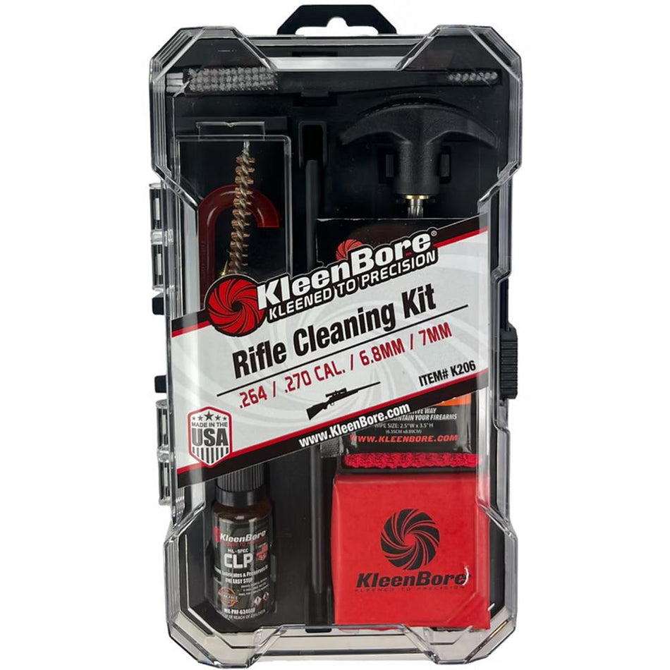 Kleenbore .264/.270/7mm Rifle Classic Cleaning Kit