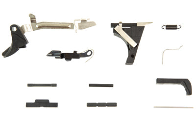 KCI USA Glock 17 Complete Lower Parts Kit, Precision-Crafted Replacement Internal Components, Black, Frame Not Included