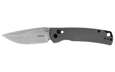 Kershaw Sequence Folder, 3.32" 8Cr13MoV Stonewashed Blade, KVT Ball-Bearing Open, Gray Nylon Handle 1426