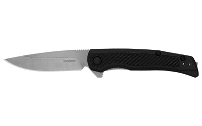 Kershaw Outfield Flipper Folder, 2.8" 4Cr14 Stonewashed Blade, Assisted Open, Black Glass-Filled Nylon Handle 1428