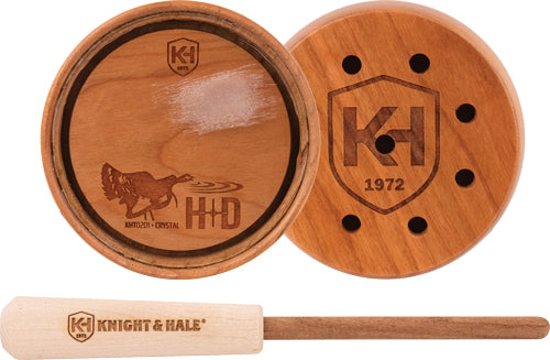 Knight & Hale HD Crystal Pot Turkey Call Cherry/Crystal