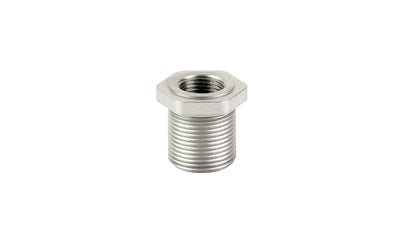 Kimber America 7/16X28 to 5/8X24 Muzzle Thread Adapter, Matte Silver Finish 4700055