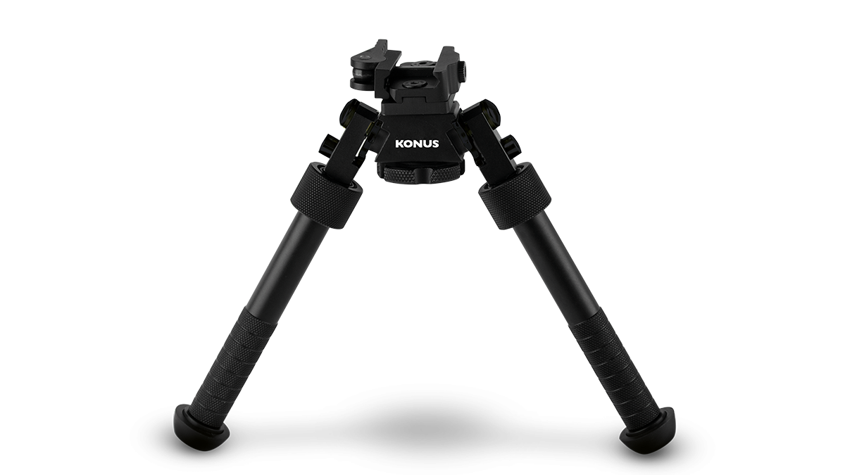 Konus Adjustable Bipod 4.75"-9" with Picatinny Quick Release Mount