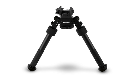 Konus Adjustable Bipod 4.75"-9" with Picatinny Quick Release Mount