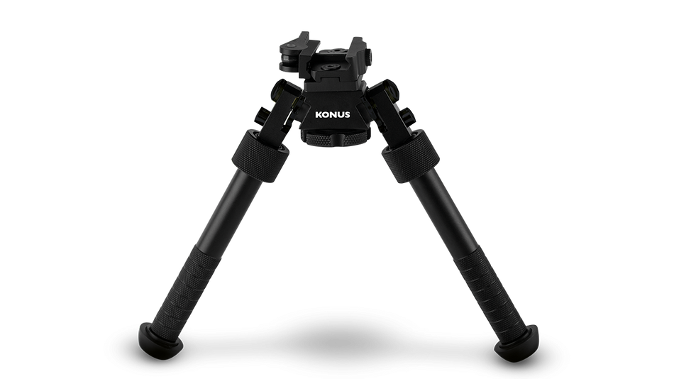 Konus Adjustable Bipod 4.75"-9" with Picatinny Quick Release Mount