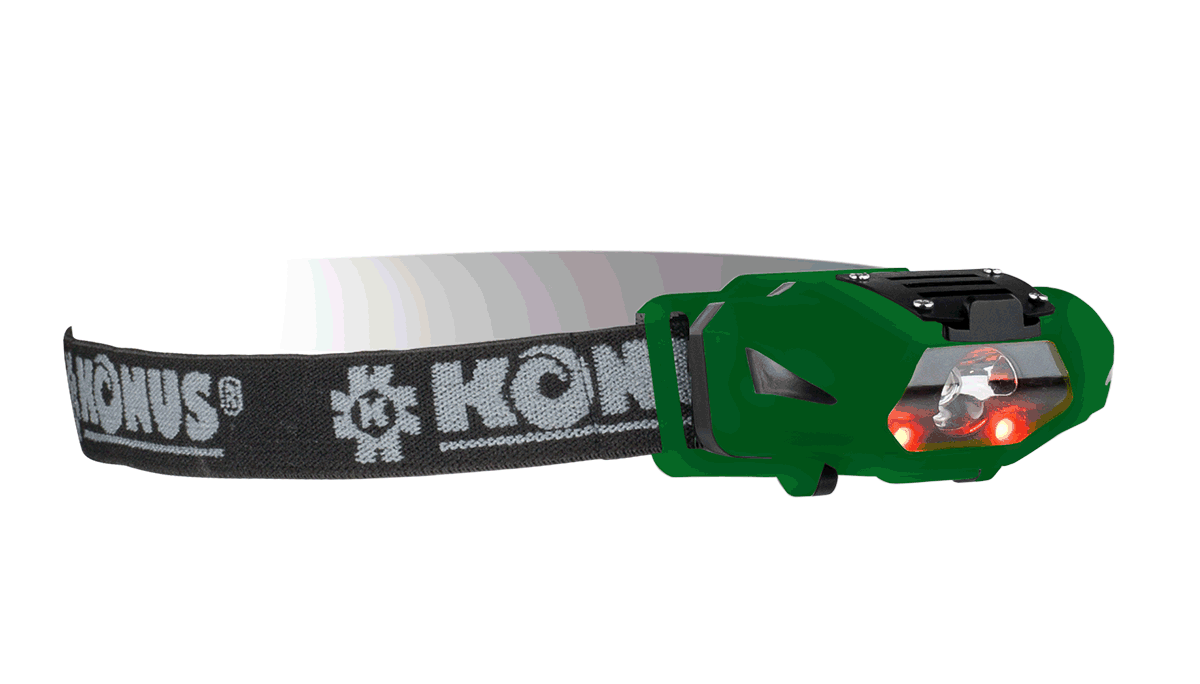 Konus Konusflash-5 LED Headband Headlamp Adjustable 60 Lumen