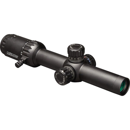 Konus KonusPro Event 1-10x24 30mm SFP Illuminated Circle-Dot Rifle Scope Black