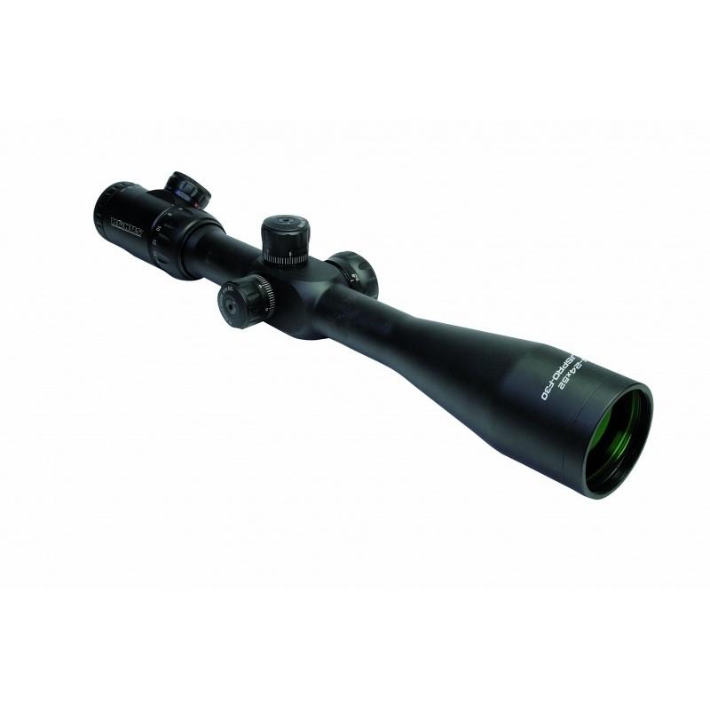 KonusPro F-30 Riflescope 6-24x52mm Illum Mil-Dot Modified FFP 30mm Matte Black