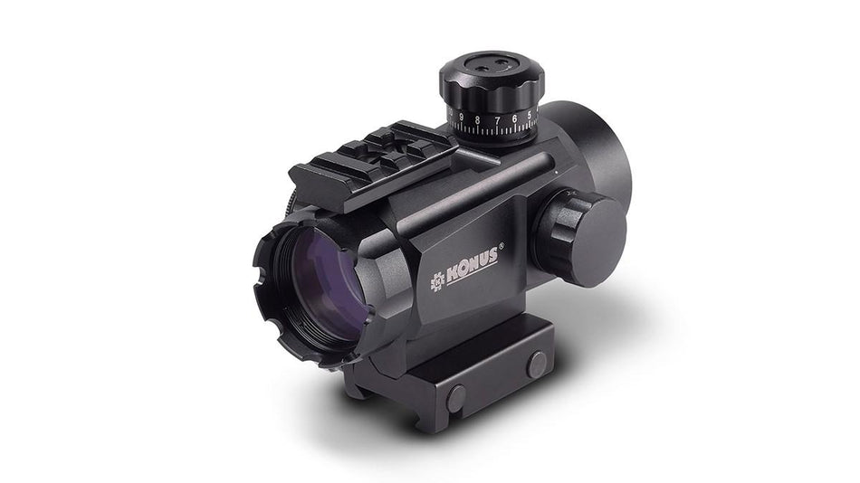 Konus KONUSIGHT Tactical Red Dot Sight - 4 Interchangeable Reticles