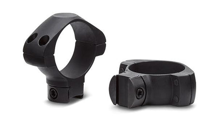 Konus Steel Scope Rings for Airgun & .22 Rails - 1 Inch Low Profile Black