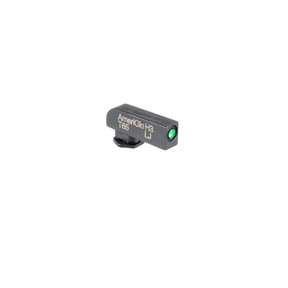 Ameriglo Green Tritium Front Handgun Sight with Black Outline for Glock Models