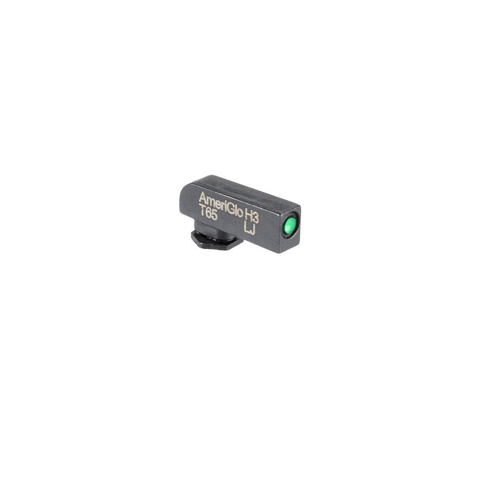Ameriglo Green Tritium Front Handgun Sight with Black Outline for Glock Models