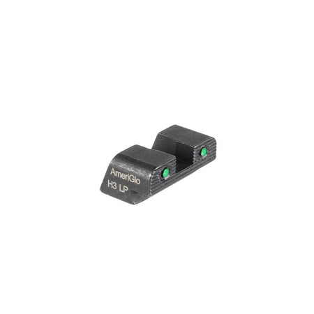 Ameriglo Green Tritium 2-Dot Black Outline Rear Sight Sig/Springfield XD/Hellcat .270 Sq Notch #10