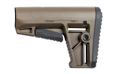 KRISS USA AR-15 DS150 Mil-Spec Buffer Tube Stock, Flat Dark Earth, Rubber Shock Pad DA-DS150FD00
