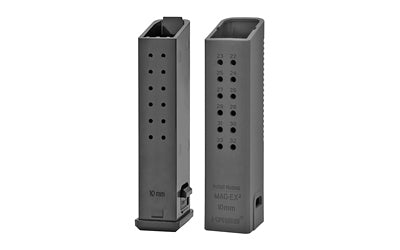 KRISS USA MagEx2 Magazine Extension Kit, 10MM, Black, +18 Round Capacity, Fits Kriss Vector & Glock 20, 3 Pack