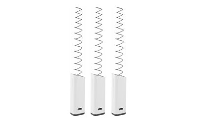 KRISS USA Inc 45 ACP Magazine Extension, Alpine White, +17 Rounds, For Kriss Vector and Glock 21, 3 Pack KVA-MX2K45AP01