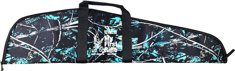 Crickett Rifle Case 34 Inch Serenity Camo Pattern White Logo