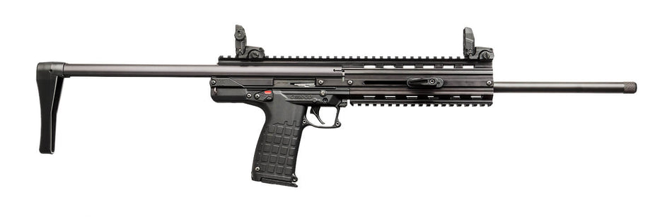 Kel-Tec CMR30BLK CMR-30 Compact .22 WMR Rifle, 30+1 Capacity, 16.10" Black Threaded Barrel, Picatinny Rail, Collapsible Stock, Ambidextrous Polymer Grip