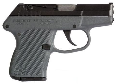 Kel-Tec P-32 .32 ACP Pistol - 2.68" Barrel, 7+1 Capacity, Gray Aluminum Frame & Grip