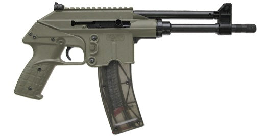 Kel-Tec PLR-22 .22LR Black/Green 10.1" Pistol with Picatinny Rail