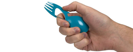 Kershaw Ration Teal Spork Multi-Tool with Bottle Opener - 4.6" OAL