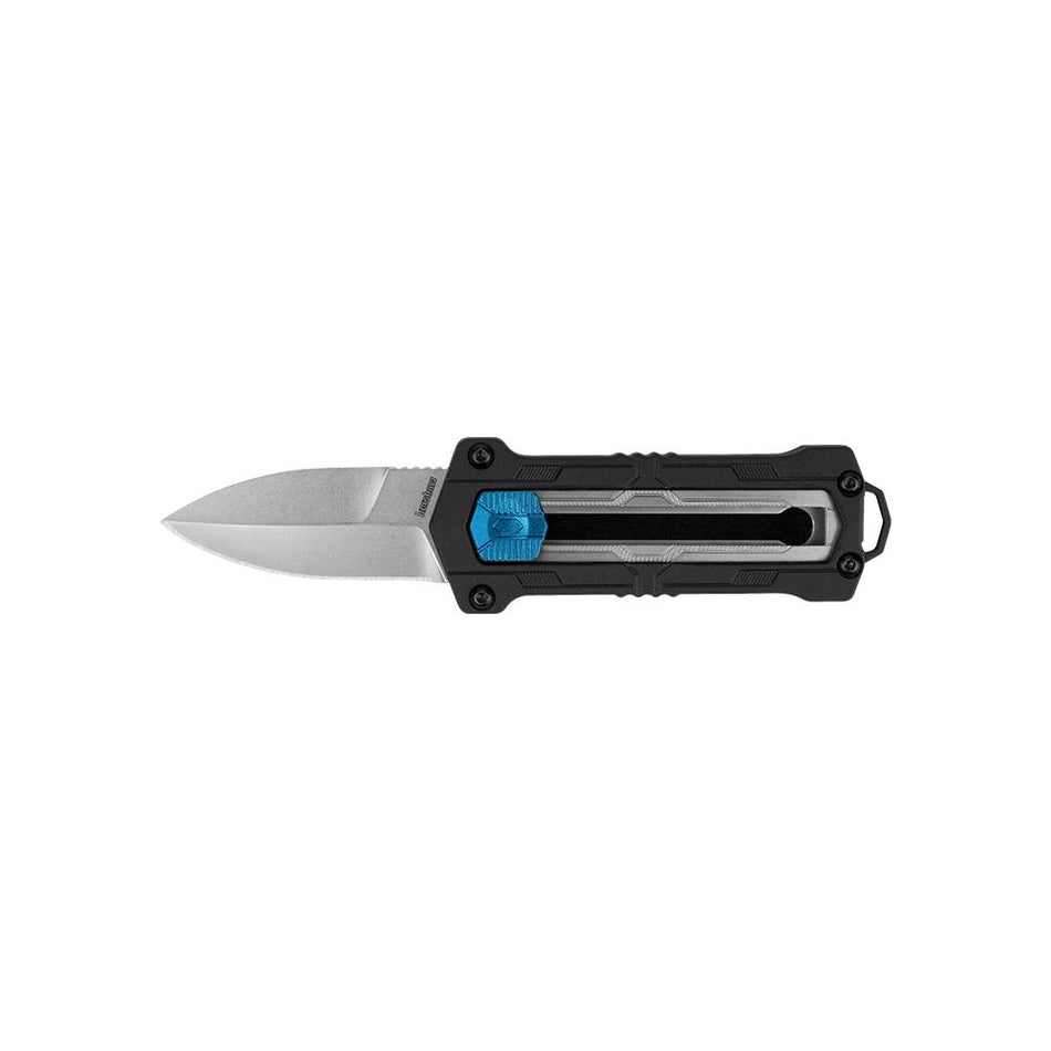 Kershaw Kapsule 1-9/10" Spear Point Manual OTF Folding Knife Black