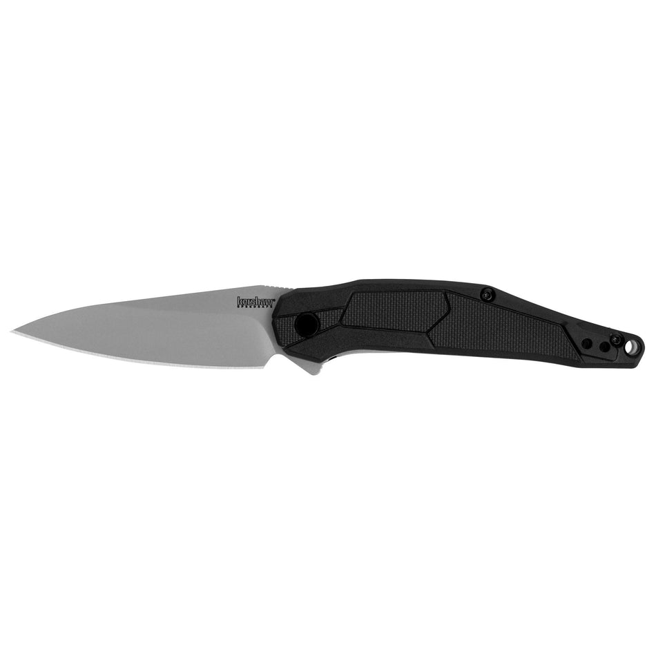 Kershaw Lightyear SpeedSafe Assisted Folding Knife, Black, 3.5" Spearpoint