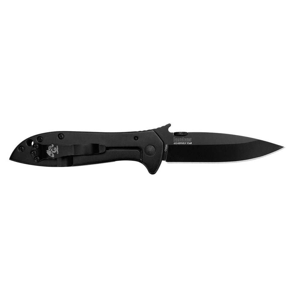 Kershaw CQC-4K 3-1/4" Drop Point Folding Knife Coyote Brown and Black
