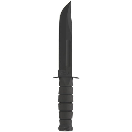 Ka-Bar 7" Clip Point Fixed Blade Utility Knife Black