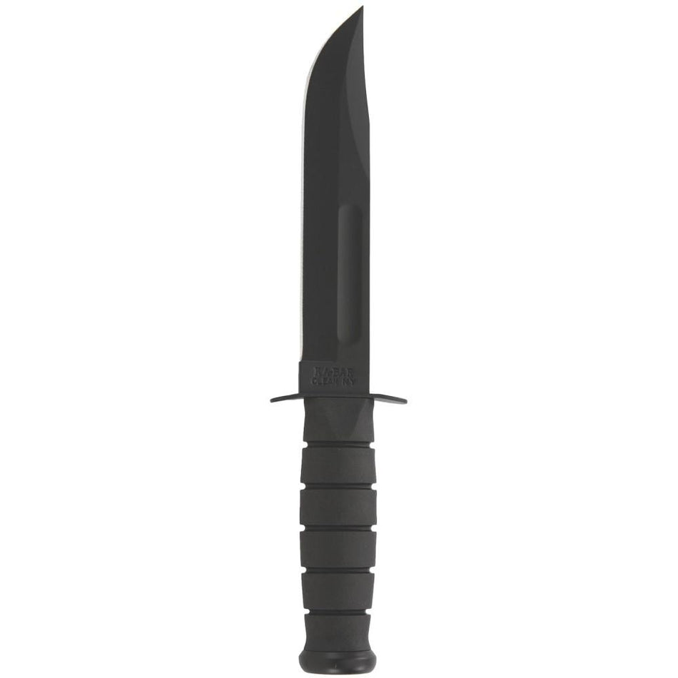 Ka-Bar 7" Clip Point Fixed Blade Utility Knife Black