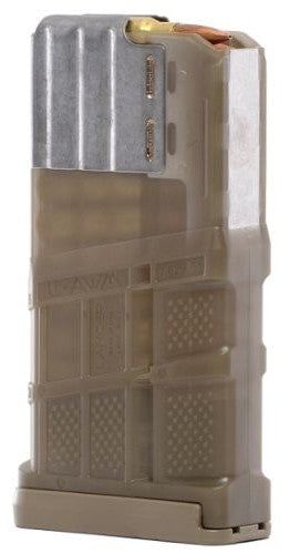 Lancer L7AWM SR-25 7.62x51 20RD Trans FDE Gen 2 Polymer Rifle Mag
