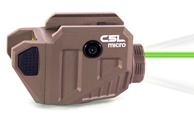Viridian Weapon Technologies C5L Micro Compact Laser Sight with 550-Lumen Light, Universal Rail Mount, FDE 930-0056