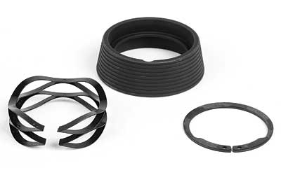 LBE Unlimited AR10 .308 Delta Ring Assembly w/ Slip Ring, Snap Ring and Weld Spring, Made in USA, Black