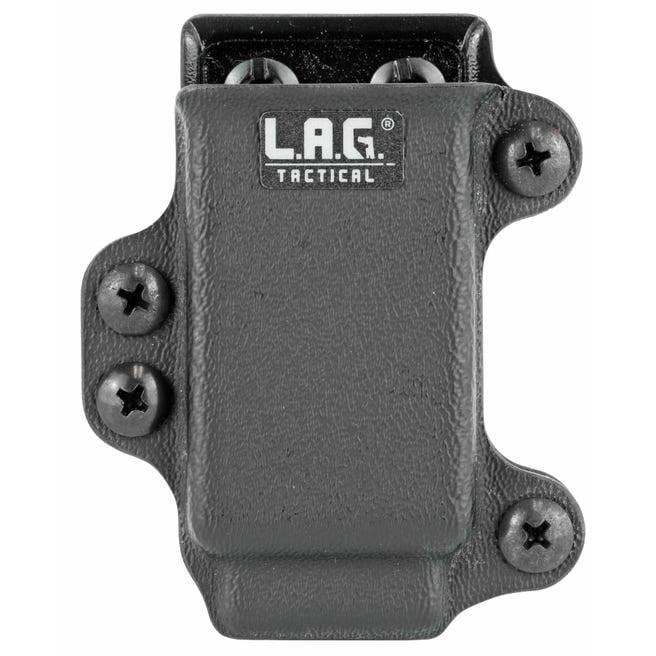 LAG Tactical Single Mag Carrier Compatible with Glock 43 and Smith & Wesson M&P Shield Magazines