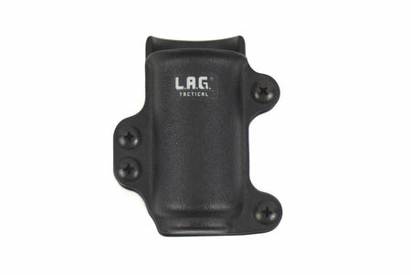 LAG Tactical MCS 1.3" Diameter Flashlight Pouch Belt Holster Black