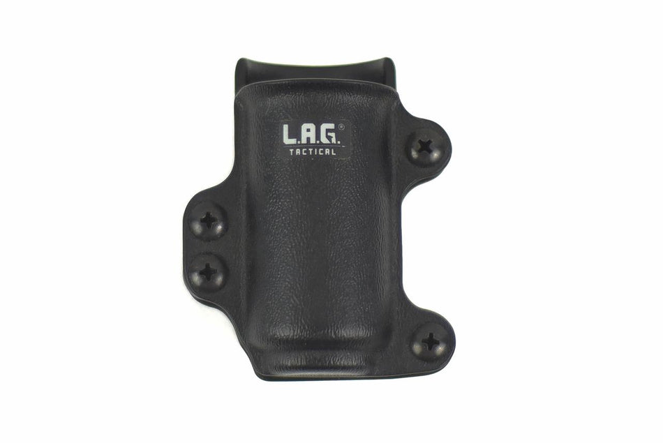 LAG Tactical MCS 1.3" Diameter Flashlight Pouch Belt Holster Black