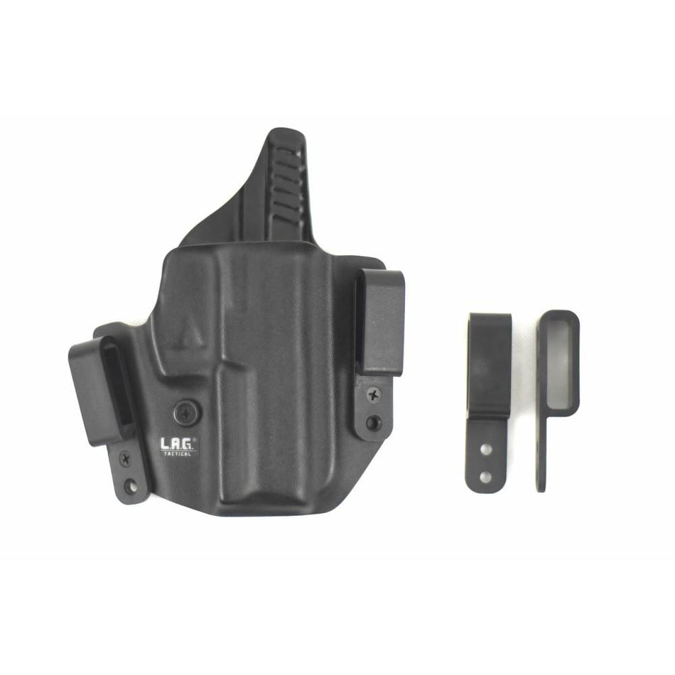 L.A.G. Tactical Defender OWB/IWB Holster Glock 48 RH Black