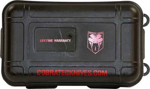 CobraTec CTK1 Large OTF Knife Sand Distressed CRKTE 3.75" Tanto