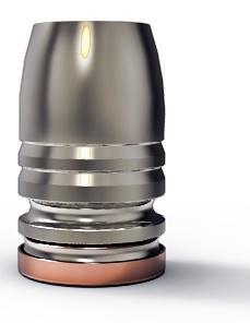 Lee Six-Cavity Round Flat Nose Pistol Casting Mould .452" 300 gr